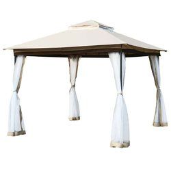 2-Tier 10' x 10' Canopy Gazebo Tent Shelter with Mosquito Netting