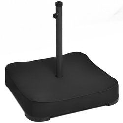 Patio Market Offset Umbrella Stand Holder Filled Sandbags 220lbs